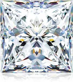 0.3-10 Carats Moissanite Stone Lab Grown Simulated Diamond Loose D Color VVS1 Clarity Round/Oval/Pear/Princess Cut Moissanite Loose Gem Stones with GRA Certificate for Ring Pendant Jewelry Making Gift