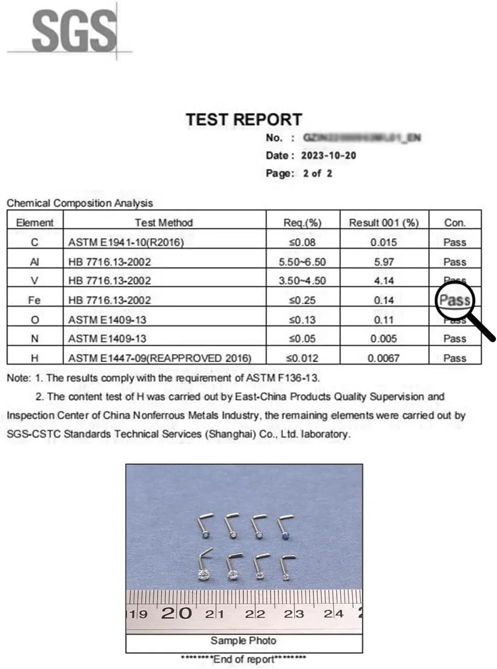 18G 20G 22G Astm F136 Titanium Nose Rings Studs Piercing Jewelry for Women Men Round Cubic Zirconia Nose Rings Opal Nostril Ring Piercing Jewelry For Women Men 1.5mm 2mm 2.5mm 3mm 8PCS