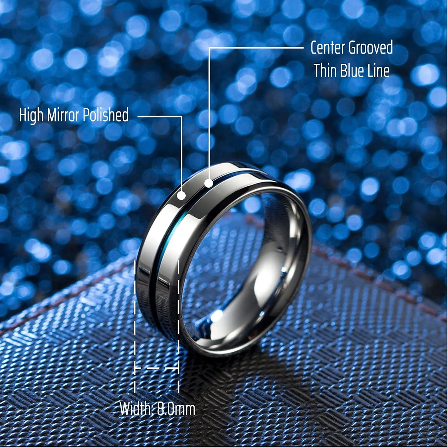18k Gold Plated Princess Wedding Ring Sets for Him and Her Women Men Titanium Stainless Steel Bands 3.0Ct Cz Couple Rings