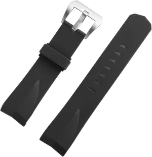 22mm 24mm Silicone Watch Bands Fit For Corum Sports Rubber Strap Fashion Wrist Watch Bracelet Replacement Accessories Parts