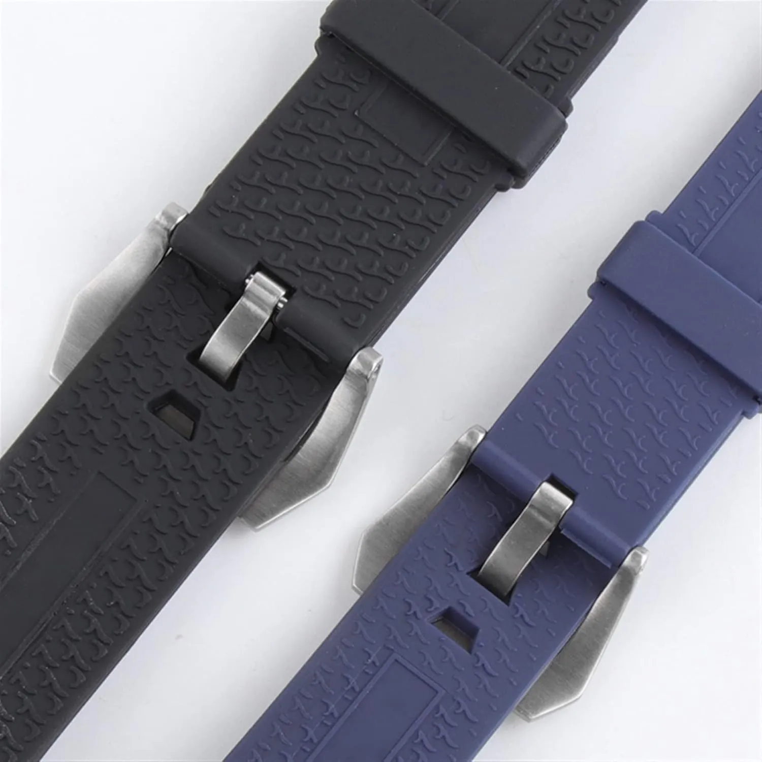 22mm 24mm Silicone Watch Bands Fit For Corum Sports Rubber Strap Fashion Wrist Watch Bracelet Replacement Accessories Parts