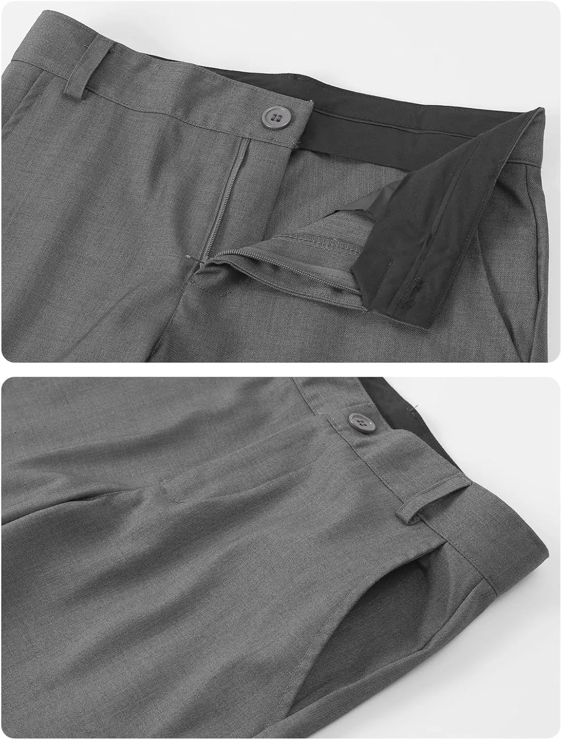 A&J DESIGN Boys 5-Piece Formal Suit Set with Jacket, Dress Pants, Tie, Bowtie and Pocket Square