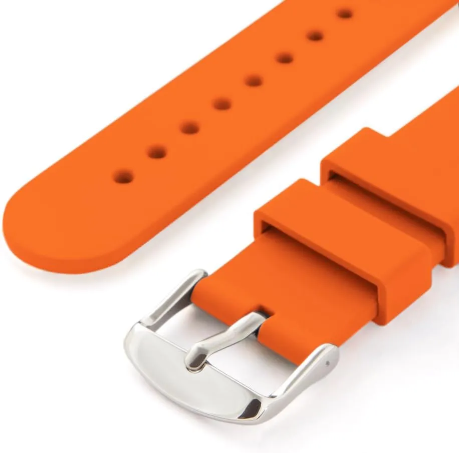 Archer Watch Straps - Soft Silicone Quick Release Watch Bands