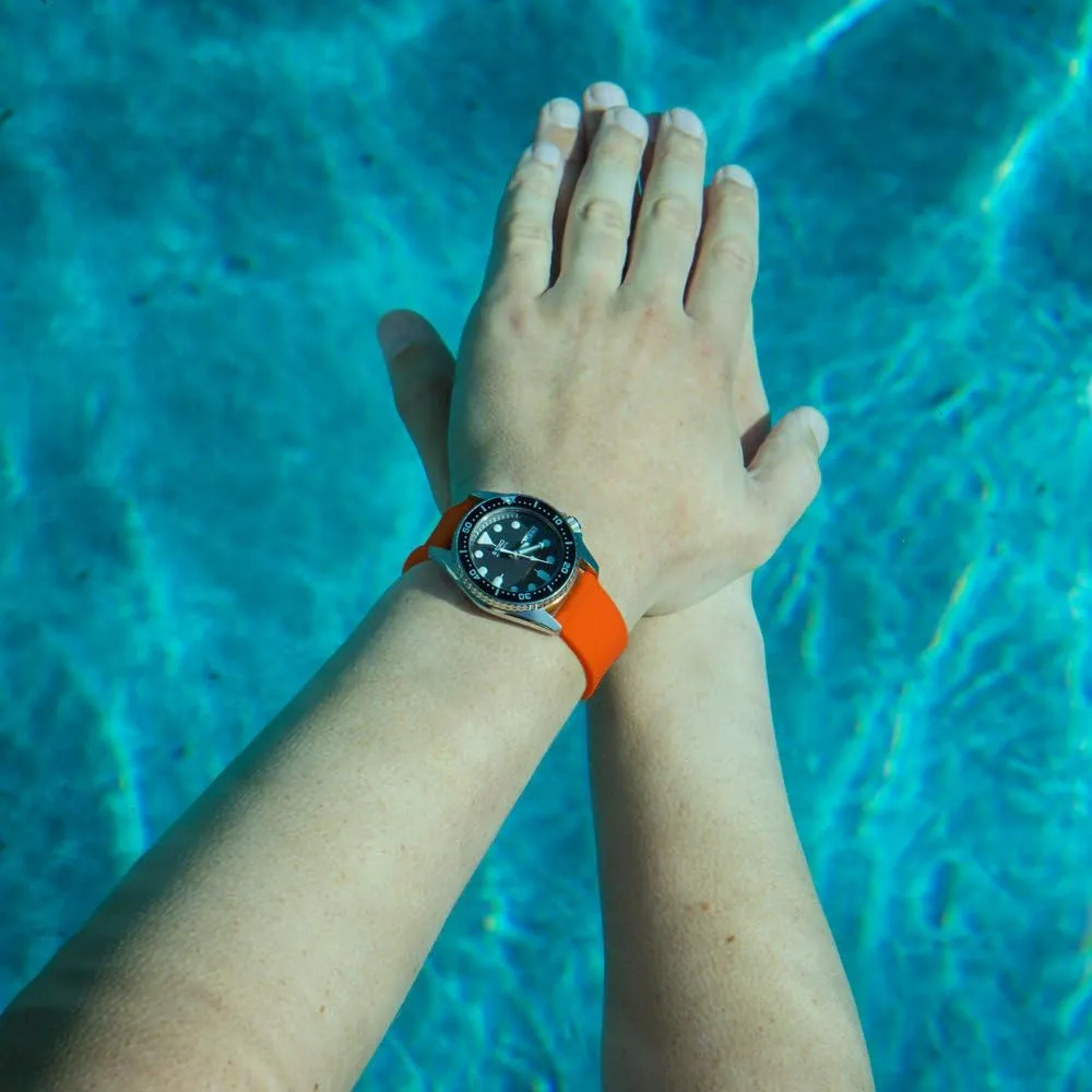 Archer Watch Straps - Soft Silicone Quick Release Watch Bands