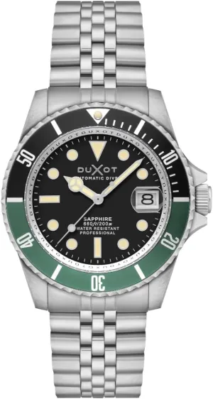 Atlantica Men's Automatic Dive Watch  Japanese Movement, 42mm Stainless Steel Case, Water Resistant 200m, Stainless Steel Bracelet, DX-2057