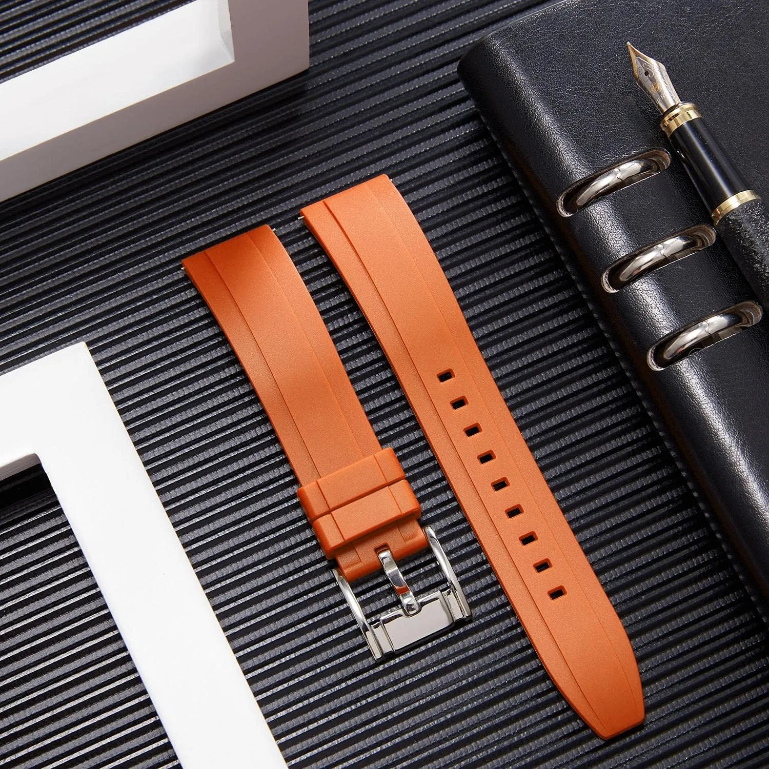 BINLUN Quick Release Silicone Watch Bands Replacement Rubber Watch Straps 18mm 19mm 20mm 21mm 22mm 24mm Smartwatches Bands for Men and Women Waterproof Sport Watchbands with 11 Colors