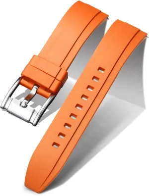 BINLUN Quick Release Silicone Watch Bands Replacement Rubber Watch Straps 18mm 19mm 20mm 21mm 22mm 24mm Smartwatches Bands for Men and Women Waterproof Sport Watchbands with 11 Colors