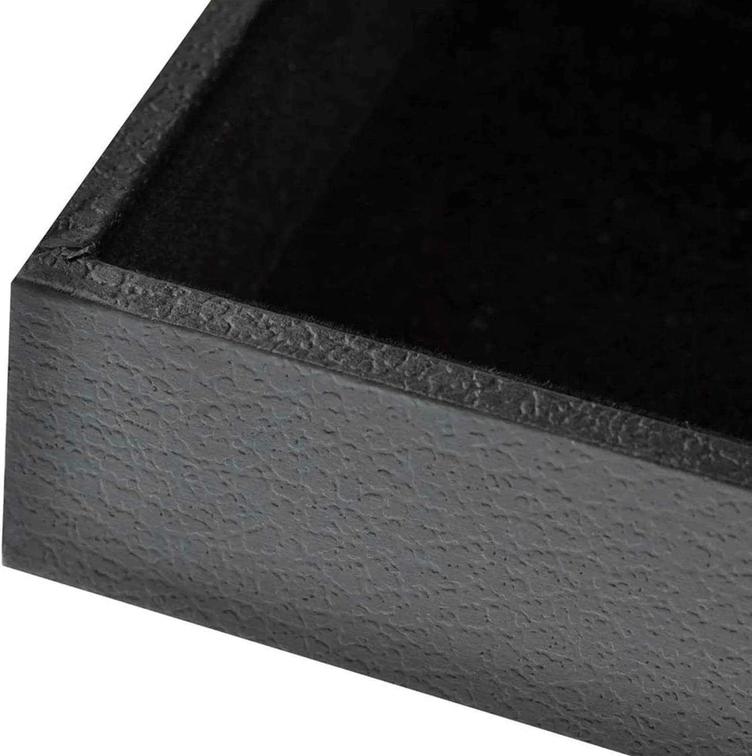 Black Velvet Stackable 12 Grid Jewelry Tray for Women Gemstone Pendant,Diamond,Showcase Display Organizer Holder Storage Modern Box Case Pad Stackers for Valet Closet,Decorate Vanity Table
