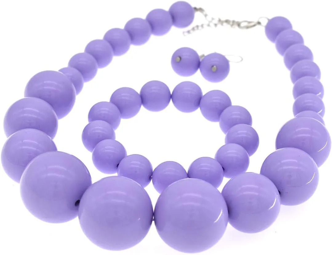 Chunky Simple Layer Stylish Faux Pearl with Crystal Bead Necklace for Women Discover the Epitome of Sophistication Elevate your Look with the Harmonious Fusion of Faux Pearls and Shimmering Crystal