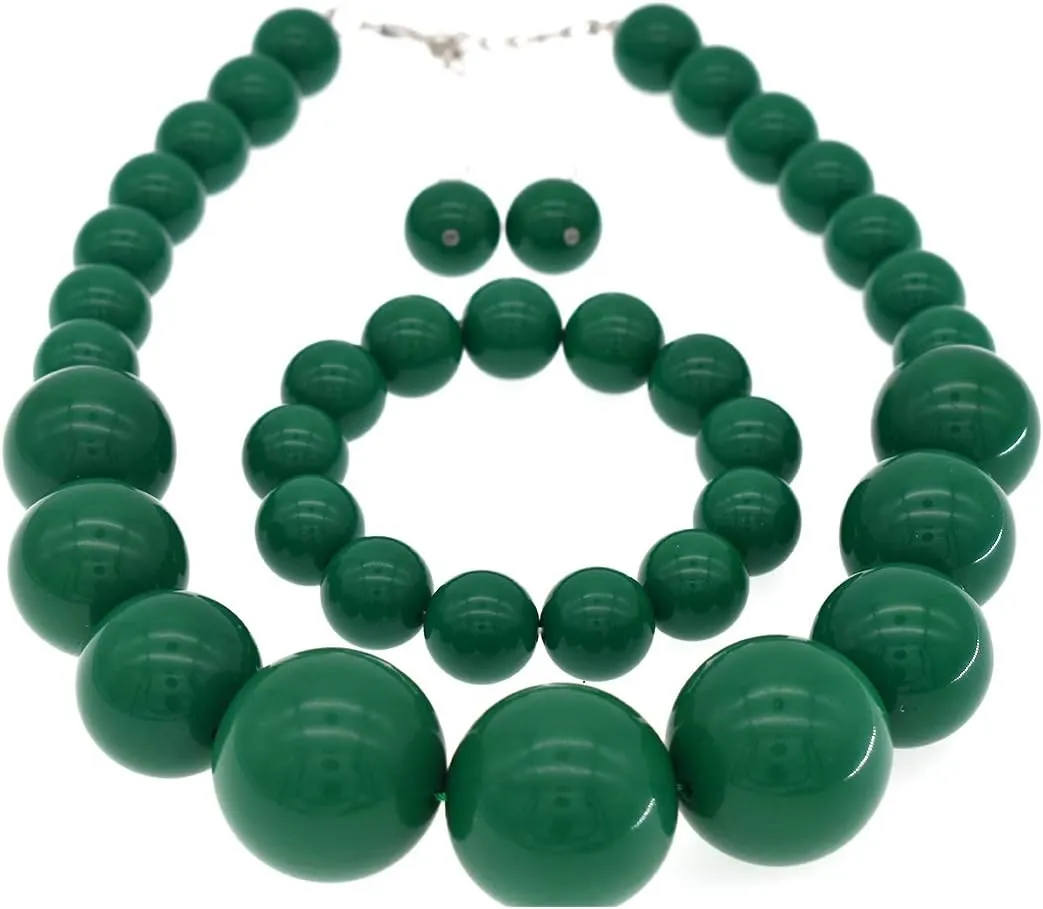 Chunky Simple Layer Stylish Faux Pearl with Crystal Bead Necklace for Women Discover the Epitome of Sophistication Elevate your Look with the Harmonious Fusion of Faux Pearls and Shimmering Crystal