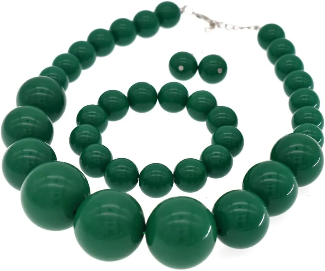 Chunky Simple Layer Stylish Faux Pearl with Crystal Bead Necklace for Women Discover the Epitome of Sophistication Elevate your Look with the Harmonious Fusion of Faux Pearls and Shimmering Crystal