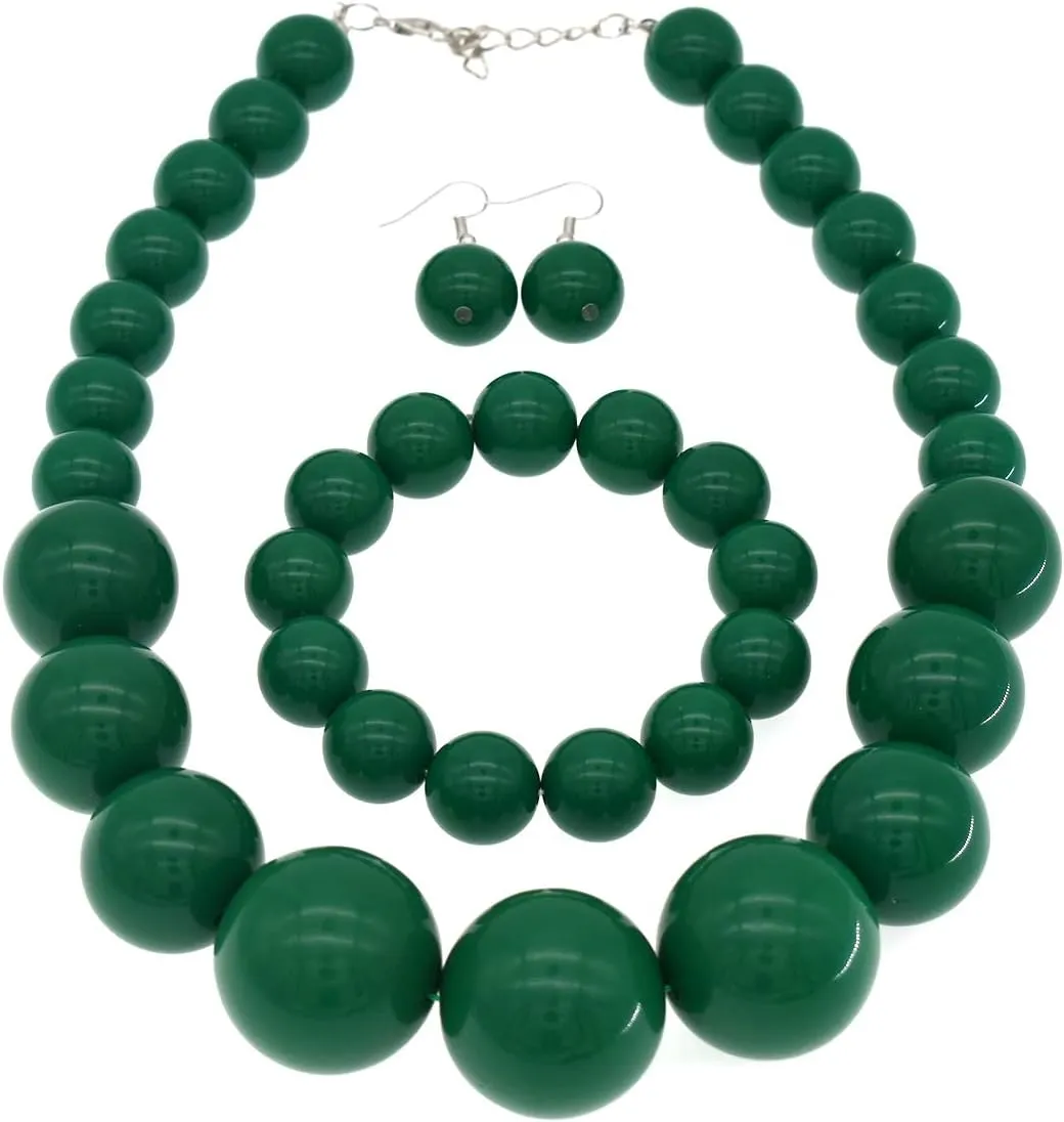 Chunky Simple Layer Stylish Faux Pearl with Crystal Bead Necklace for Women Discover the Epitome of Sophistication Elevate your Look with the Harmonious Fusion of Faux Pearls and Shimmering Crystal