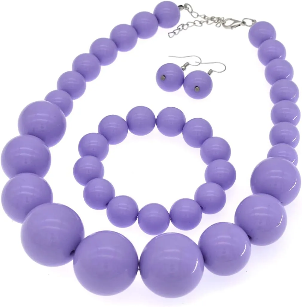 Chunky Simple Layer Stylish Faux Pearl with Crystal Bead Necklace for Women Discover the Epitome of Sophistication Elevate your Look with the Harmonious Fusion of Faux Pearls and Shimmering Crystal