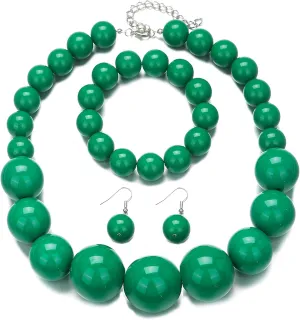 Chunky Simple Layer Stylish Faux Pearl with Crystal Bead Necklace for Women Discover the Epitome of Sophistication Elevate your Look with the Harmonious Fusion of Faux Pearls and Shimmering Crystal