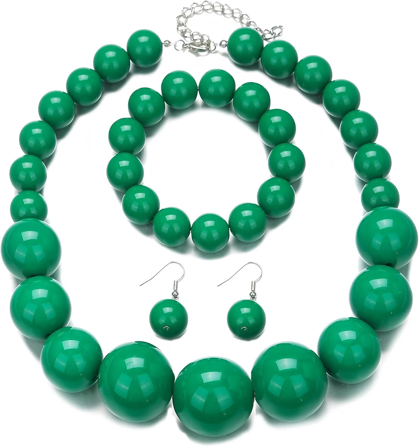 Chunky Simple Layer Stylish Faux Pearl with Crystal Bead Necklace for Women Discover the Epitome of Sophistication Elevate your Look with the Harmonious Fusion of Faux Pearls and Shimmering Crystal