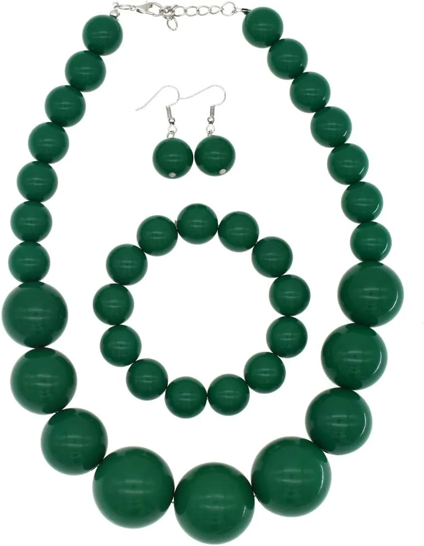 Chunky Simple Layer Stylish Faux Pearl with Crystal Bead Necklace for Women Discover the Epitome of Sophistication Elevate your Look with the Harmonious Fusion of Faux Pearls and Shimmering Crystal