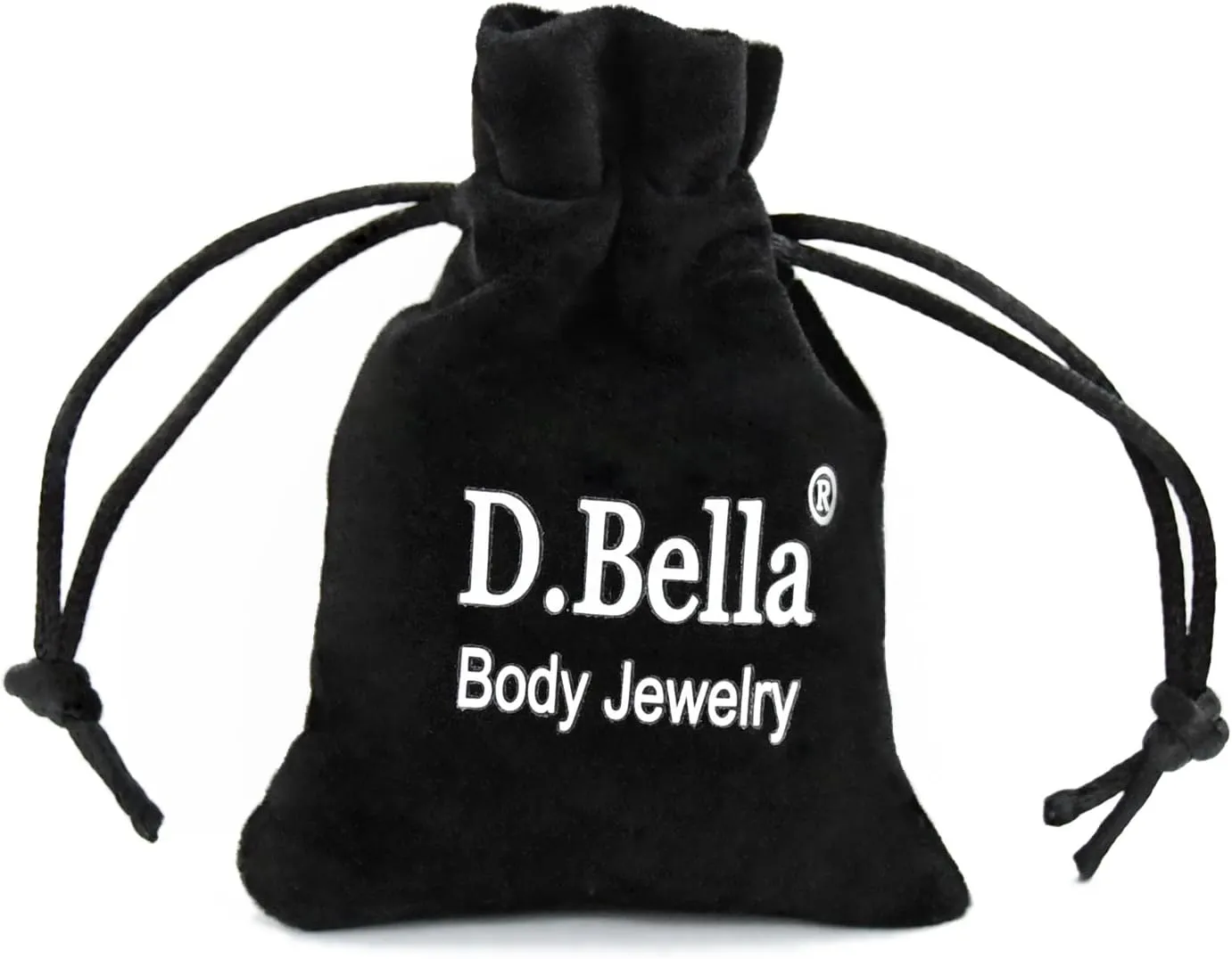 D.Bella 20G 8mm 32pcs Surgical Stainless Steel Nose Rings Hoop L Shaped Bone Screw Nose Rings Studs Nose Piercing Jewelry Set