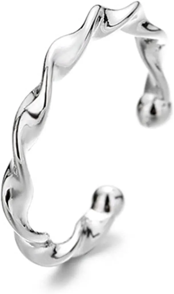 Earring Hoop Stud Drop & Dangle, 1Pc Ear Clip Non-Piercing Shiny Visual Effect All Match Ear Cuff Women Butterfly Jewelry Earring Fashion Accessory