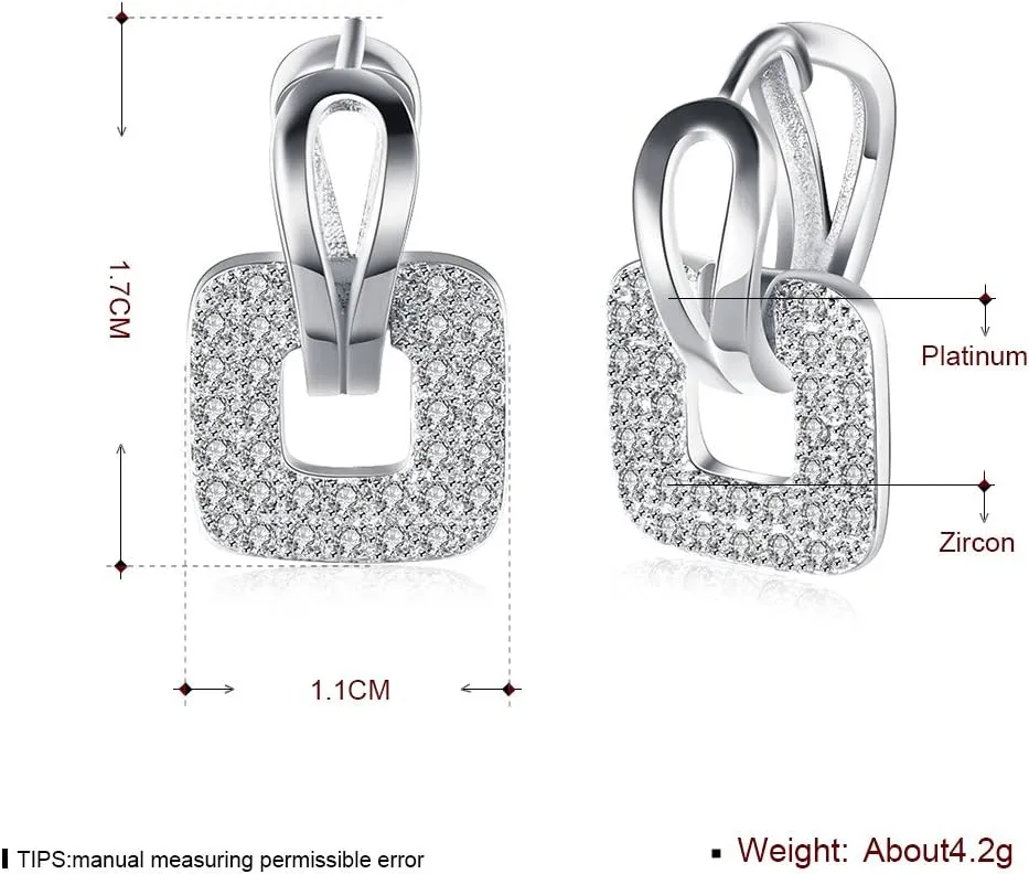 Fashion Champagne Gold Hoop Earrings for Women Sterling Silver Post Thick Gold Hoops Earrings for Women