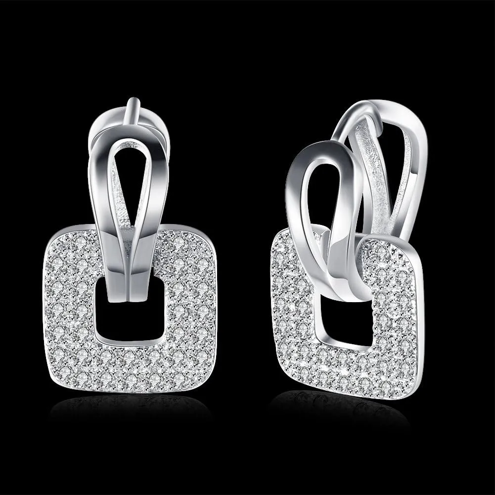 Fashion Champagne Gold Hoop Earrings for Women Sterling Silver Post Thick Gold Hoops Earrings for Women