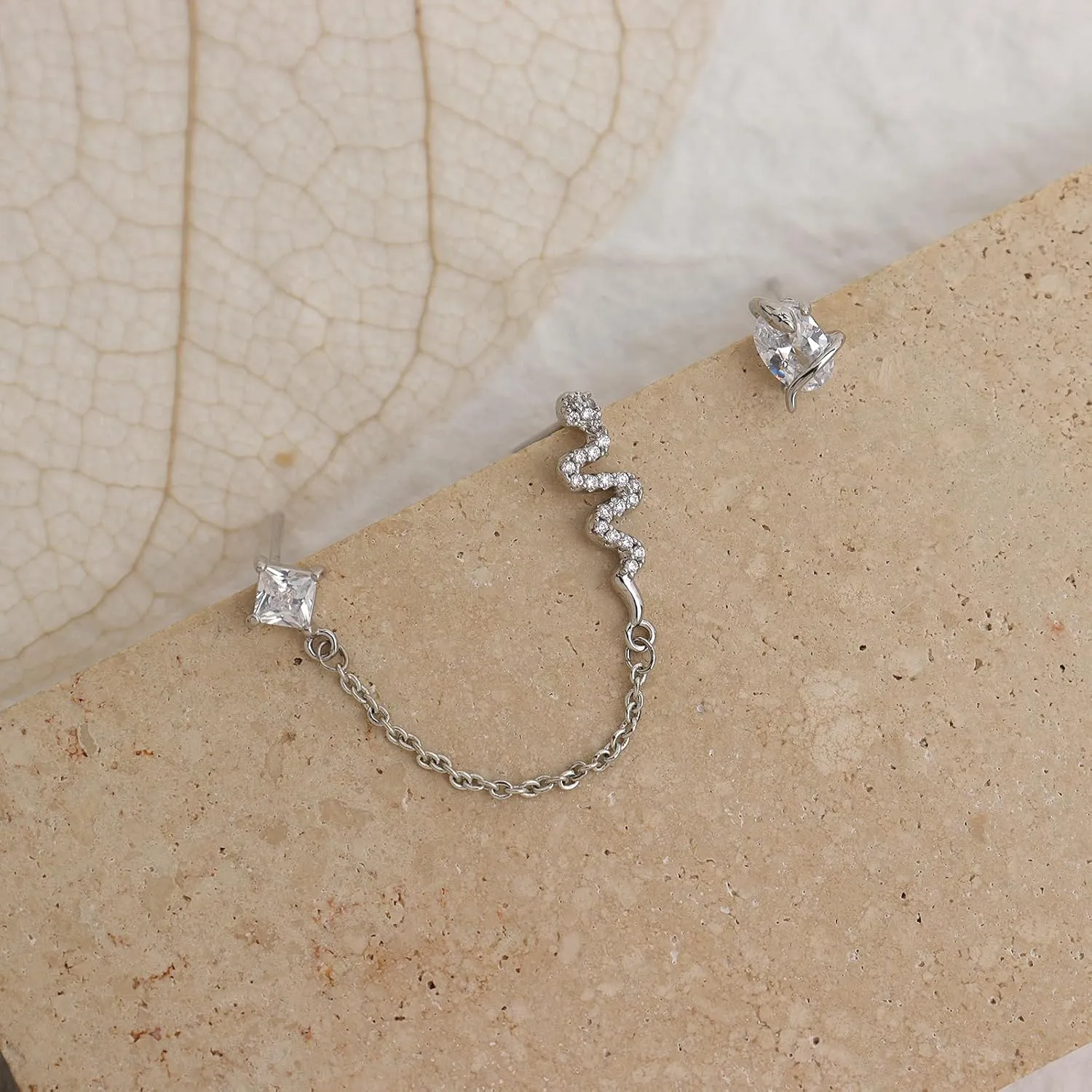 Gold Silver Small Hoop Stud Earrings Stack Set for Women, Dainty Rhinestone Drop Multiple Piercing Cartilage Huggie Earing Holiday Prom Fashion Jewelry Gift