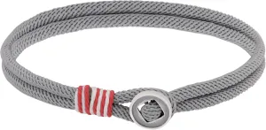 HAQUIL Grey Cotton Thread String Bracelet Mens Rustic Bracelets Boho Style