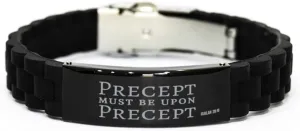 Israel Prayer Glidelock Clasp Bracelet, Precept Upon Precept, Israel Prayer Gifts, Birthday Jewelry for Her Mother Daughter