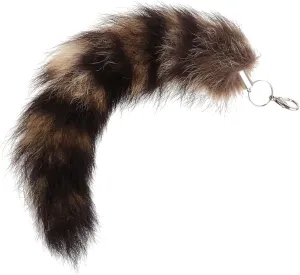 key chain for Key Raccoon Coat Tails Chain Keychain Keyring Gift