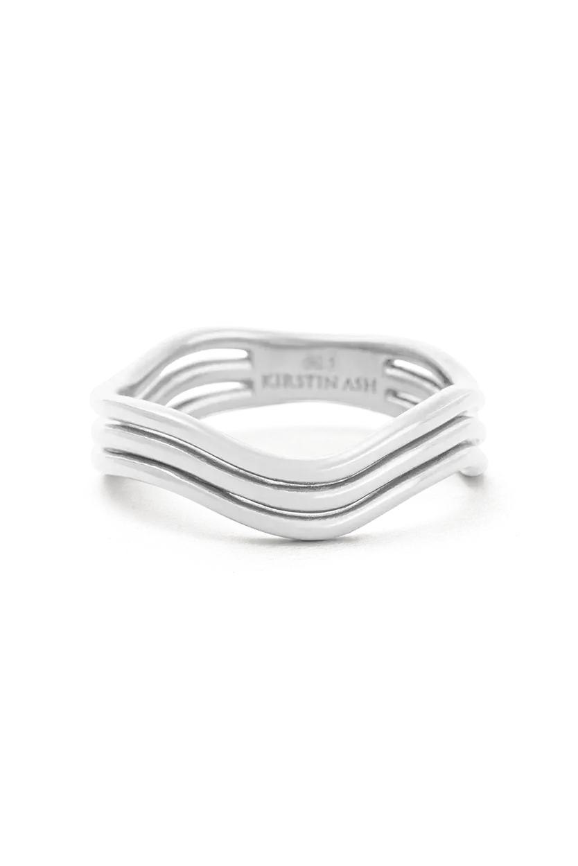 KIRSTIN ASH VACATION RING - STERLING SILVER
