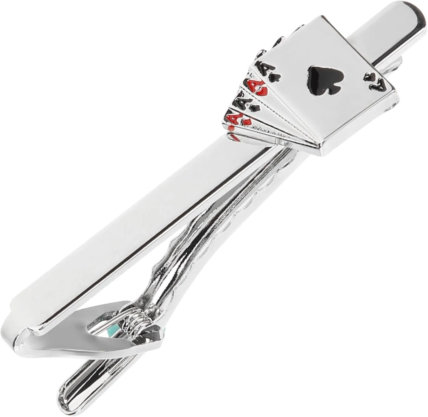 LIFKOME Lloy Material Tie Clip for Men Lightweight Sturdy Fashionable Tie Tack Pins for Business Party and Casual Wear