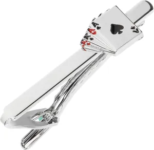 LIFKOME Lloy Material Tie Clip for Men Lightweight Sturdy Fashionable Tie Tack Pins for Business Party and Casual Wear