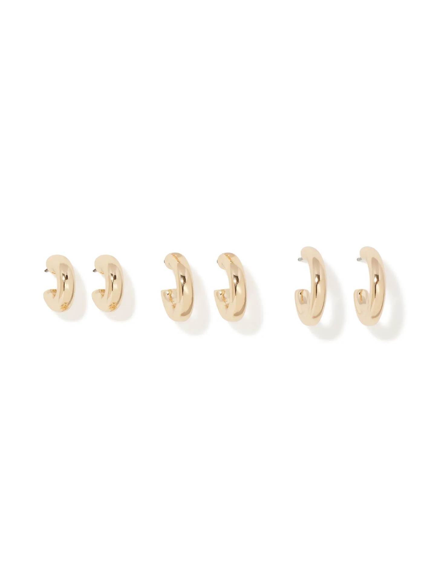 Meadow Hoop Earrings Multi Pack