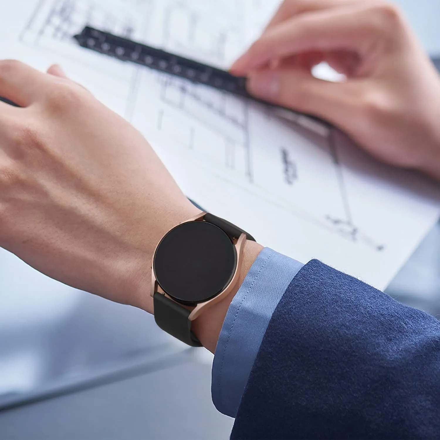 Meliya Bands for Moonswatch Watch, Soft Silicone Strap Compatible with Omega X Swatch Moonswatch Speedmaster/Rolex/SEIKO 20mm Watch, Swatch Omega Moonswatch Speedmaster Watch Replacement Band for Women Men