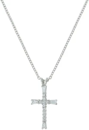 Montana Silversmiths Women's Radiant Faith Cross Necklace - NC3068 One Size