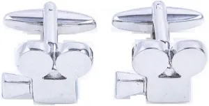 MRCUFF Hollywood Movie Camera Pair Cufflinks in a Presentation Gift Box & Polishing Cloth