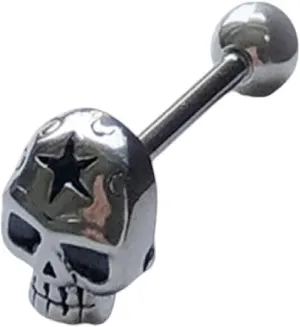 New 2025 1Pc-Surgical Steel Tongue Rings For Women Silver Color&Gold Heart Shape Tongue Barbells Piercing Body Jewelry 14G Decoration Jewelry Commemorative With You Accessories Trendy Best For Gift