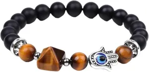 New 2025 Natural Stone Bracelet Yoga Buddha Palm Bracelet Charm Beads Bracelets For Men Women Prayer Buddhism Amulet Decoration Jewelry Commemorative With You Accessories Trendy Best For Gift