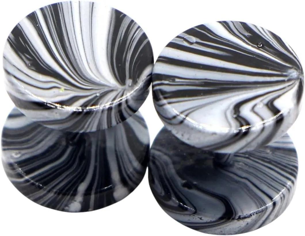 New 2026 2Pcs Plugs Stainless Steel Piercing Ear Studs Earrings Gauge Cheater Faux Tunnels For Men Women Jewelry Fashion Trendy Accessories Creative Gift