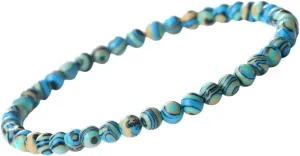 New 2026 Blue Malachite Natural Stone Bracelets Women Men Prayer Mala Buddhist Beads Bracelet Bangle Yoga Strand Charm Jewelry Fashion Trendy Accessories Creative Gift