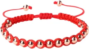 New 2026 Fashion Red Rope Copper Bead Amulet Bracelet Lucky Prayer Handmade Adjustable Buddhist Thread String Bangle Gift Jewelry Trendy Accessories Creative