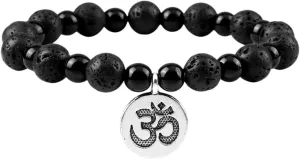 New 2026 Om Symbol Buddhist Prayer Bracelets For Women Men Natural Tiger Eye Black Onyx Stone Meditation Bracelet Friendship Jewelry Gift Fashion Trendy Accessories Creative For Women And Men
