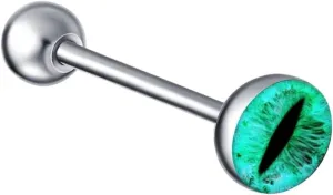 New For Trendy 2025 1Pc 28 Styles Tongue Ring Piercing Sexy Tongue Barbell Surgical Stainless Steel Cross Nightclub Bar Stud Piercing Body Jewelry Fashion Accessories Creative Gift
