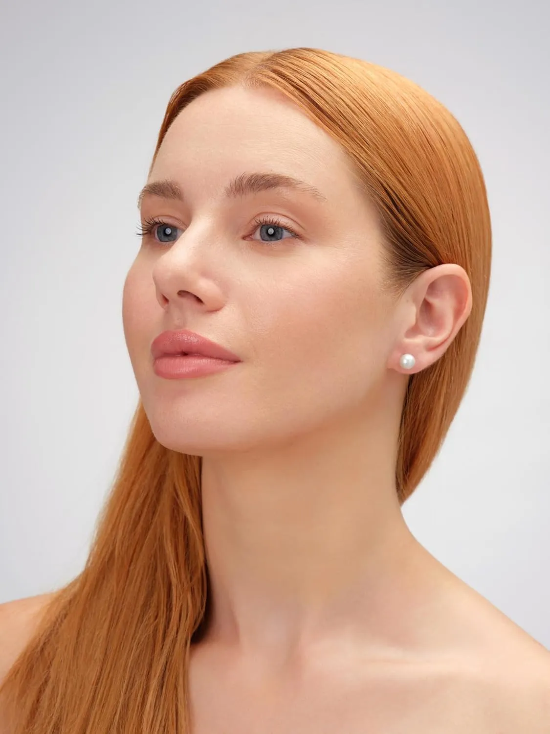 Pearl Jewelry for Women Stud Earrings Hypoallergenic Surgical Stainless Steel Women's Jewelry Gift