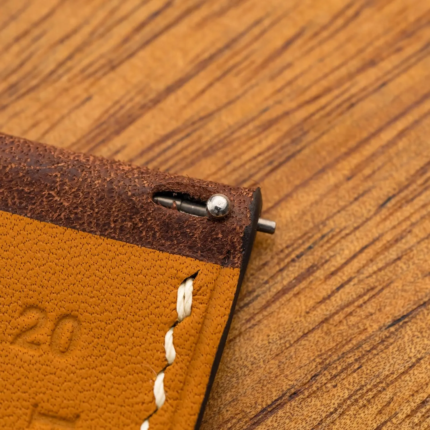 Pueblo Leather Watch Band | Handmade, Quick Release | Premium Full Grain Veg-Tanned Leather | Men & Women | 18mm, 19mm, 20mm, 21mm, 22mm