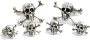 Skull & Cross Bones Cufflinks and Studs