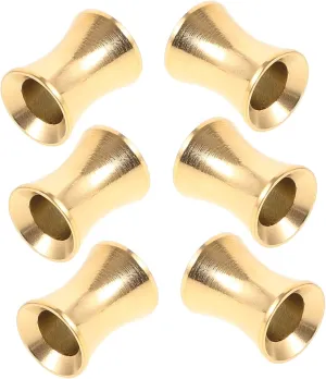 Small Earrings Plugs 6pcs Ear Tunnel Plugs 316l Stainless Steel Fashionable Skin-Safe and Easy to Use