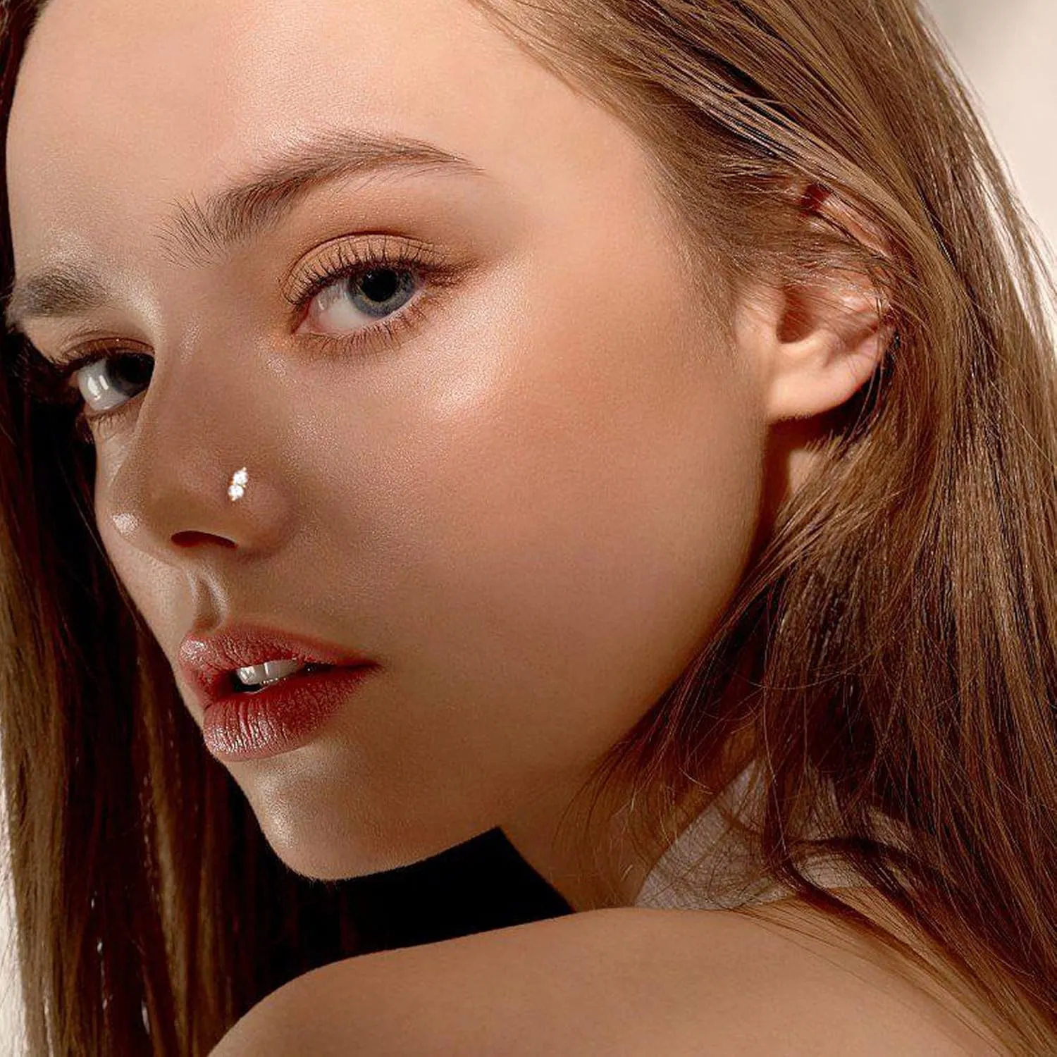 Sterling Silver Flat Back Stud Earrings 16G Cartilage Earring Internally Threaded Earrings Piercing Tragus Earrings for Women