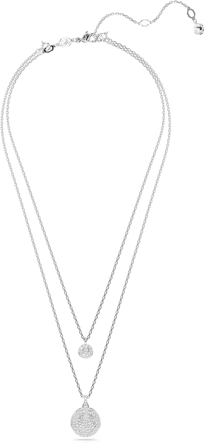 Swarovski Meteora Layered Pendant Necklace