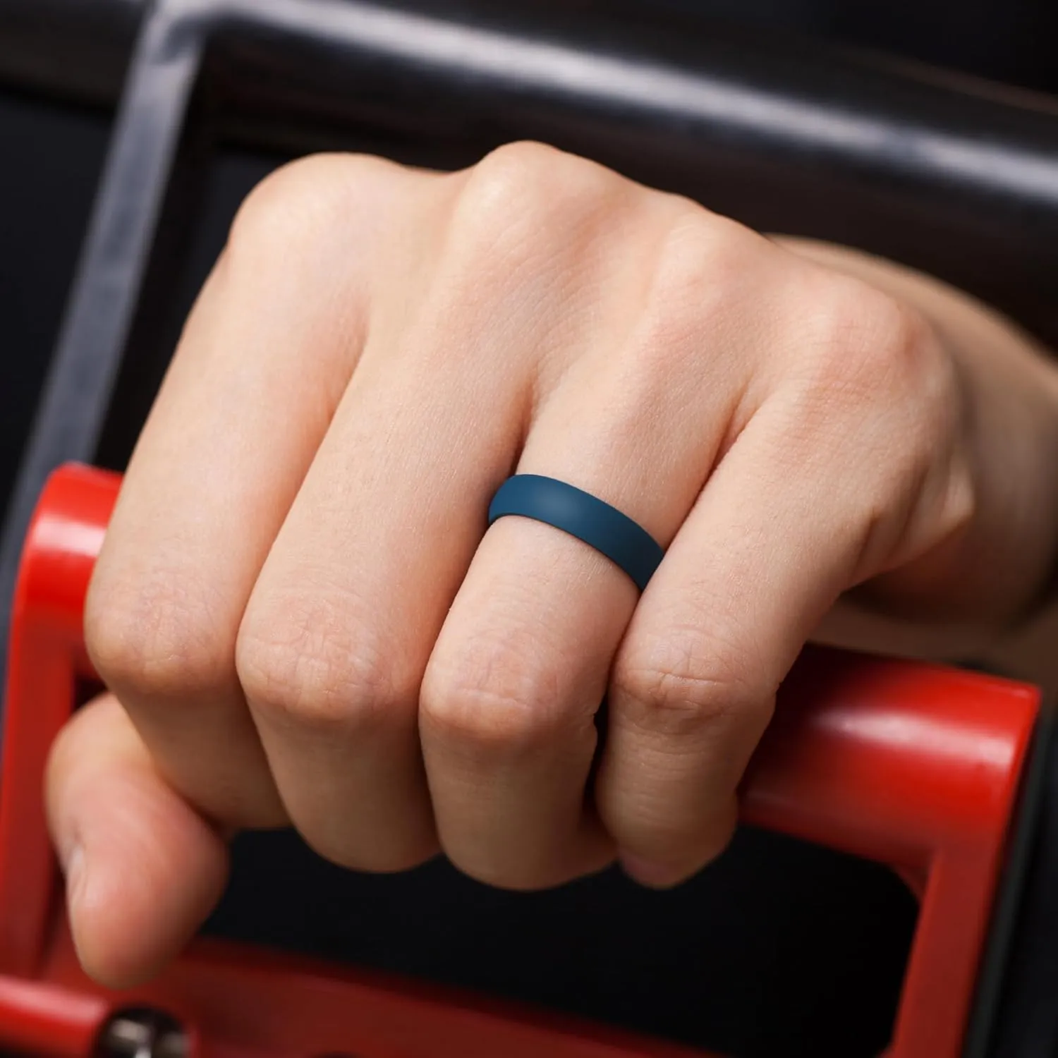 ThunderFit Unisex Silicone Wedding Rings, Rubber Engagement Bands, Variety Multipack 1,4,7