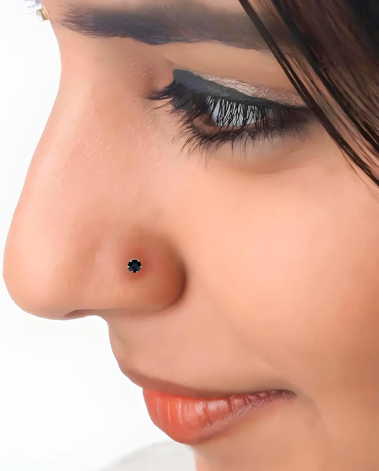 Traditional Nose Pin Stone Stud | Stylish Trendy Nose Ring | Piercing Accessories Jewellery Perfect for Gifts and festive occasion wear